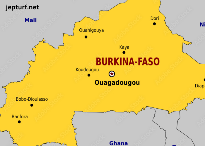 Carte Du Burkina Faso